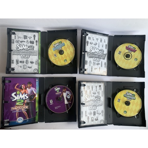 The Sims 2 PC Collection Expansion Pack & Stuff Lot of 8 PC Games - Picture 5 of 13